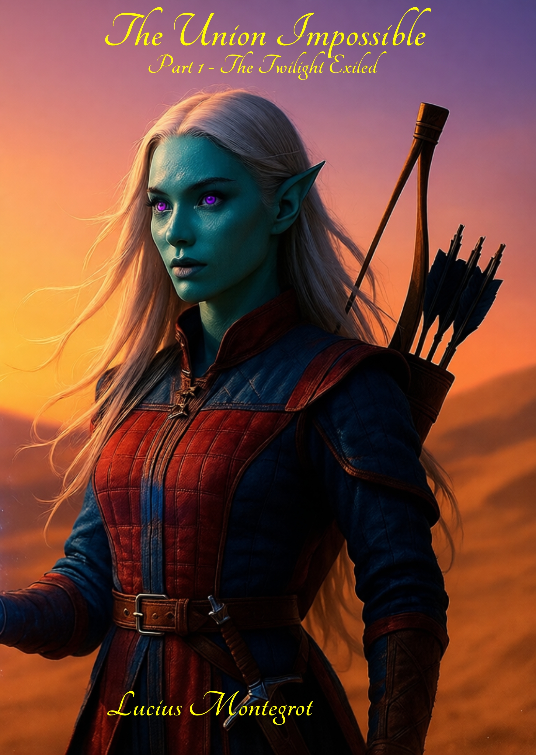 Cover of The Twilight Exiled by Lucius Montegrot